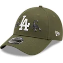 justerbar-gron-buet-kasket-9forty-rose-scorpion-los-angeles-dodgers-mlb-fra-new-era