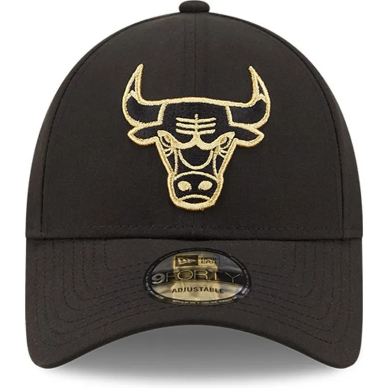 kasketter-buet-sort-snapback-9forty-black-and-gold-fra-chicago-bulls-nba-af-new-era kasketter-buet-sort-snapback-9forty-black-and-gold-fra-chicago-bulls-nba-af-new-era