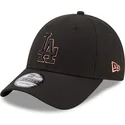 los-angeles-dodgers-mlb-new-era-sort-og-guld-buet-snapback-9forty-kasket