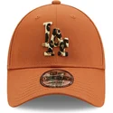 new-era-los-angeles-dodgers-mlb-9forty-camo-infill-brun-justerbar-buet-kasket