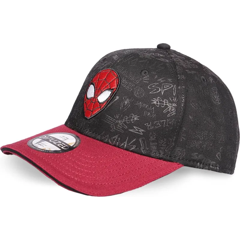 kasketter-buet-sort-snapback-til-barn-af-difuzed