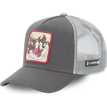 gorra-trucker-gra-tasmanisk-djaevel-loo5-taz1-looney-tunes-fra-capslab