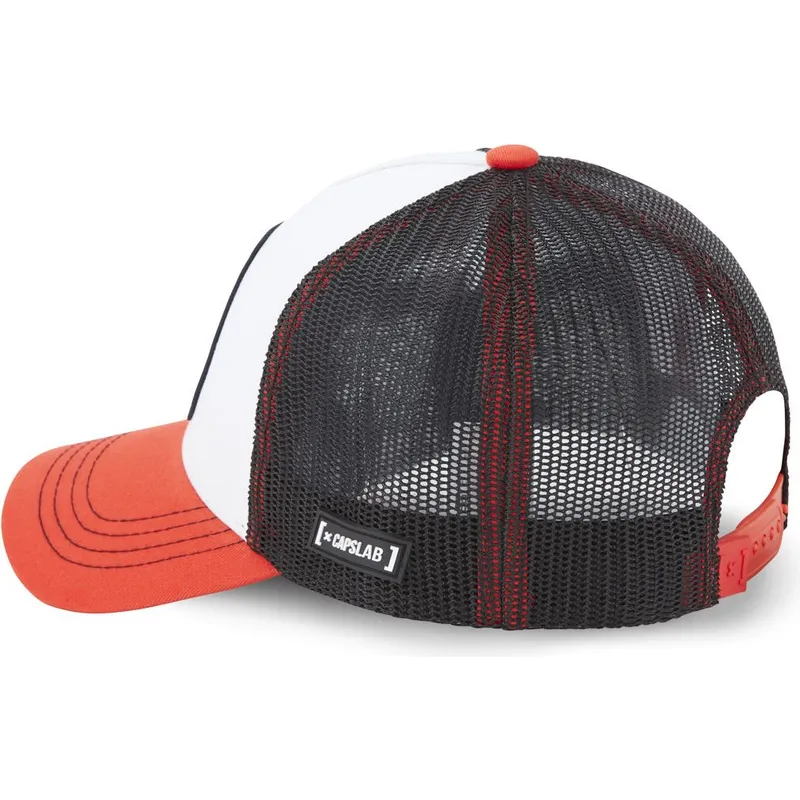 hvid-sort-og-rod-trucker-kasket-pato-lucas-loo5-daf1-looney-tunes-fra-capslab