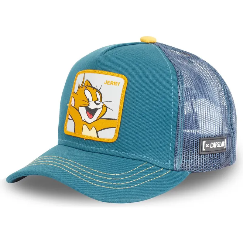 kasketter-buet-bla-snapback-jerry-looney-tunes-af-capslab