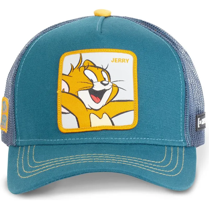 kasketter-buet-bla-snapback-jerry-looney-tunes-af-capslab