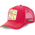 kasketter-buet-rod-snapback-coyote-looney-tunes-af-capslab