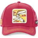 kasketter-buet-rod-snapback-coyote-looney-tunes-af-capslab