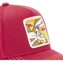 kasketter-buet-rod-snapback-coyote-looney-tunes-af-capslab