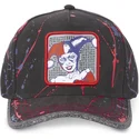 kasketter-buet-sort-justerbar-rem-harley-quinn-dc-comics-af-capslab