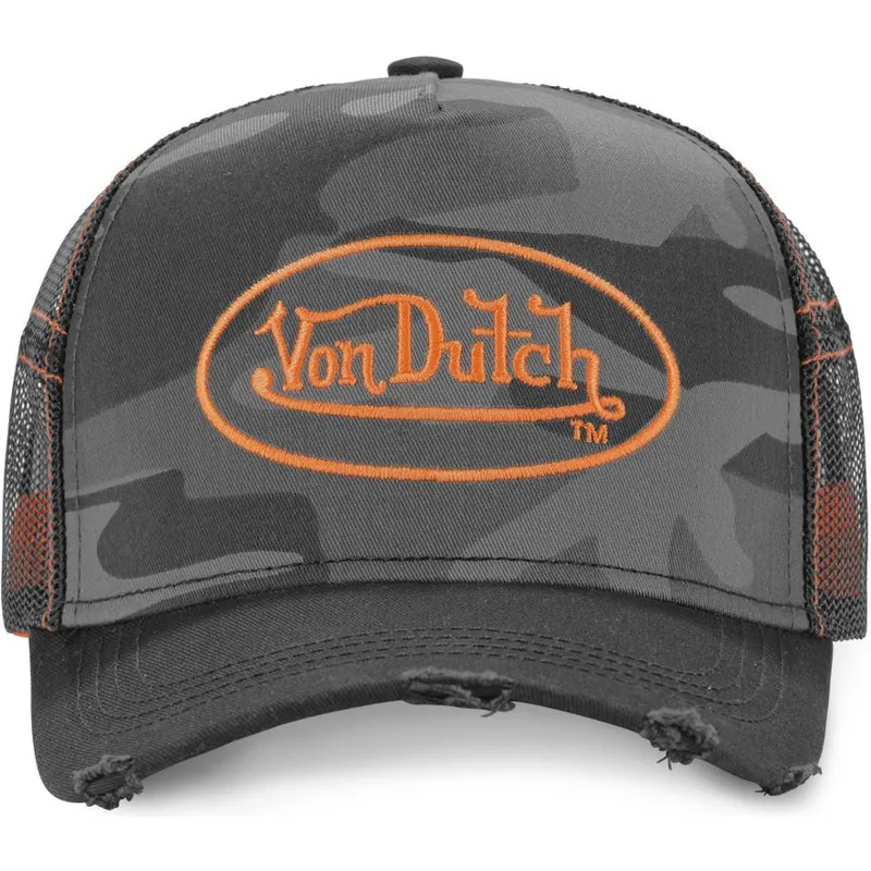 kasketter-buet-gra-snapback-af-von-dutch