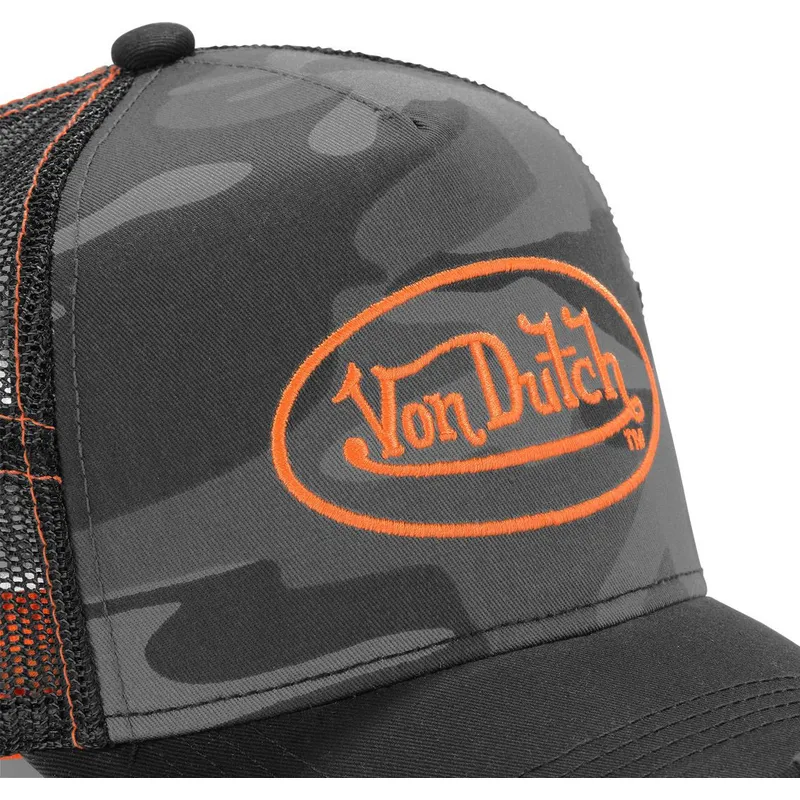 kasketter-buet-gra-snapback-af-von-dutch
