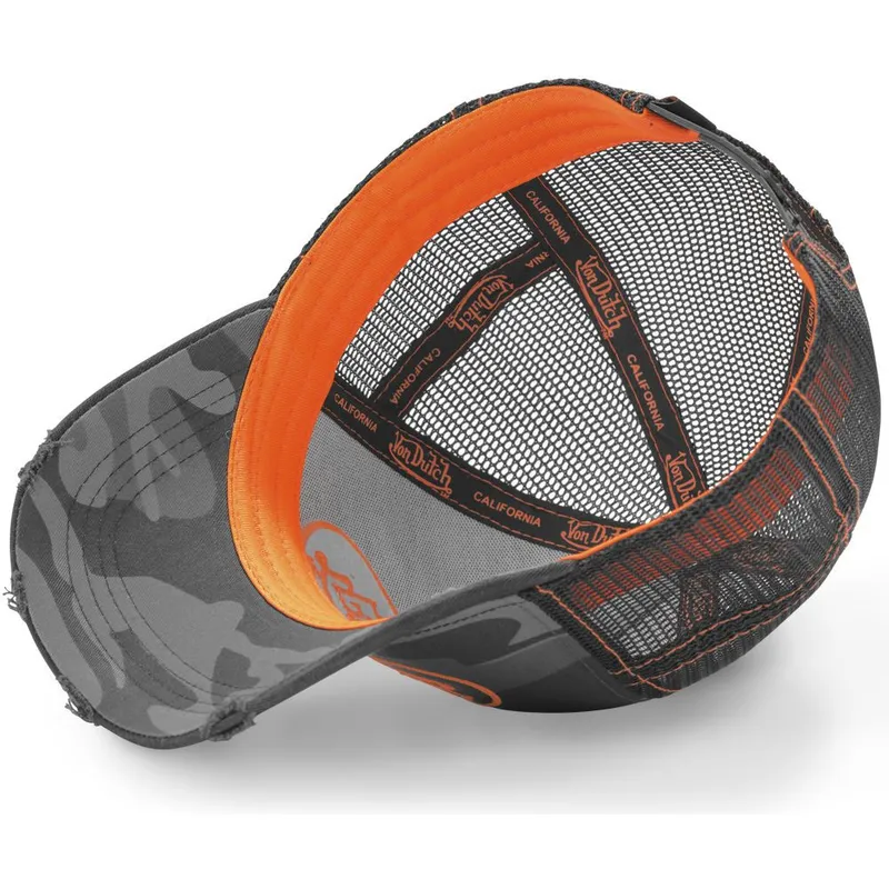 kasketter-buet-gra-snapback-af-von-dutch