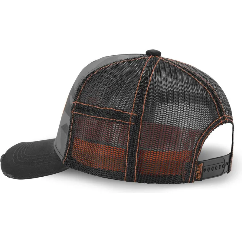 kasketter-buet-gra-snapback-af-von-dutch