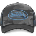 kasketter-buet-gra-snapback-af-von-dutch