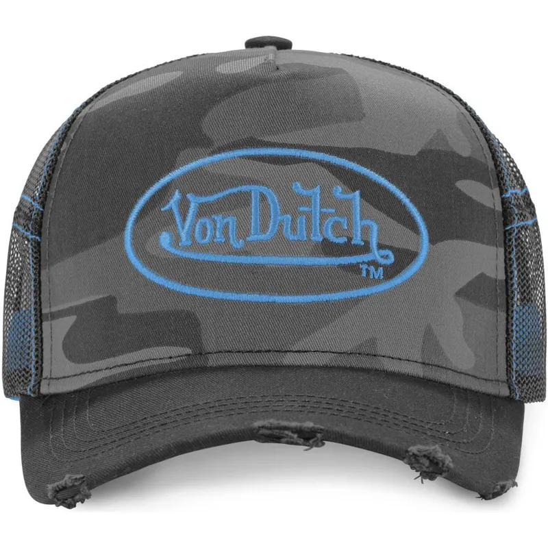 kasketter-buet-gra-snapback-af-von-dutch