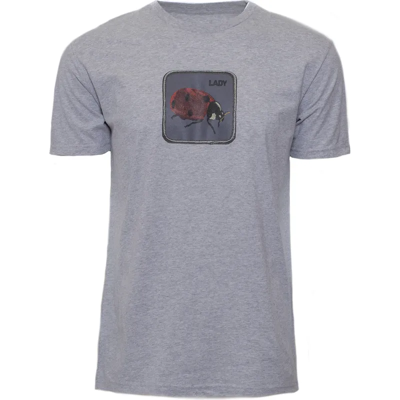 t-shirt-kort-aerme-gra-fra-manga-corta-gris-mariquita-lady-beetle-the-farm-the-farm-af-goorin-bros