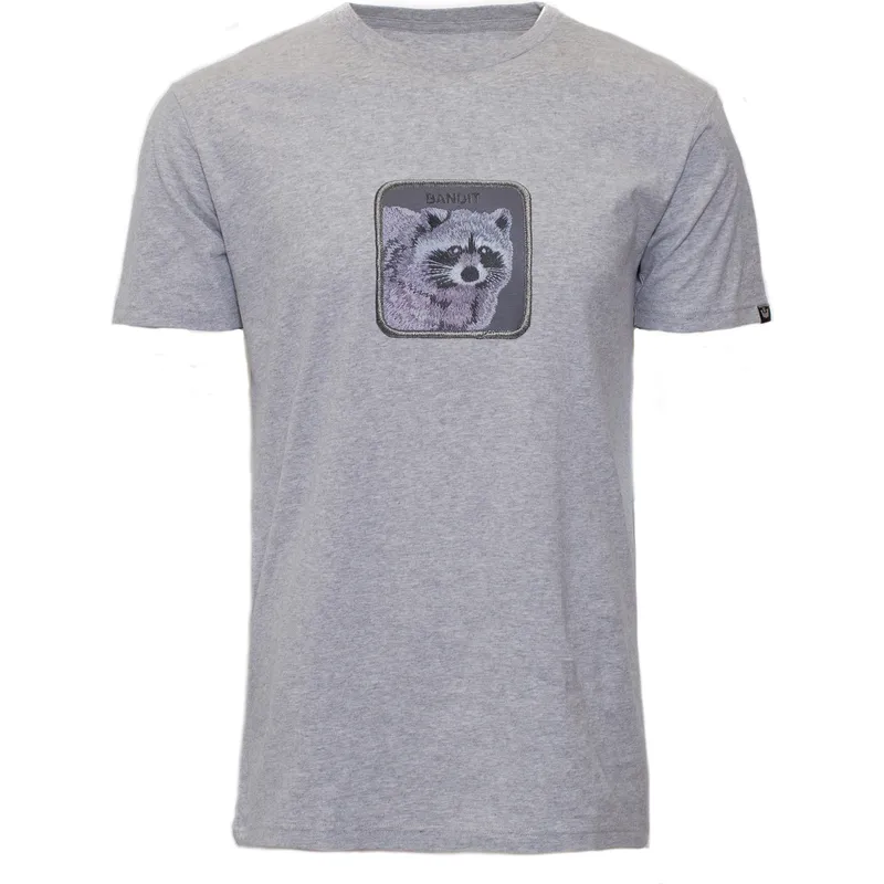 t-shirt-kort-aerme-gra-fra-manga-corta-gris-mapache-bandit-the-farm-the-farm-af-goorin-bros