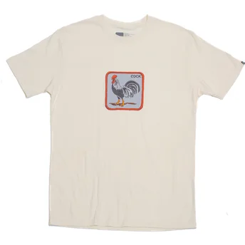 t-shirt-kort-aerme-beige-fra-manga-corta-beige-gallo-cock-clucker-the-farm-the-farm-af-goorin-bros