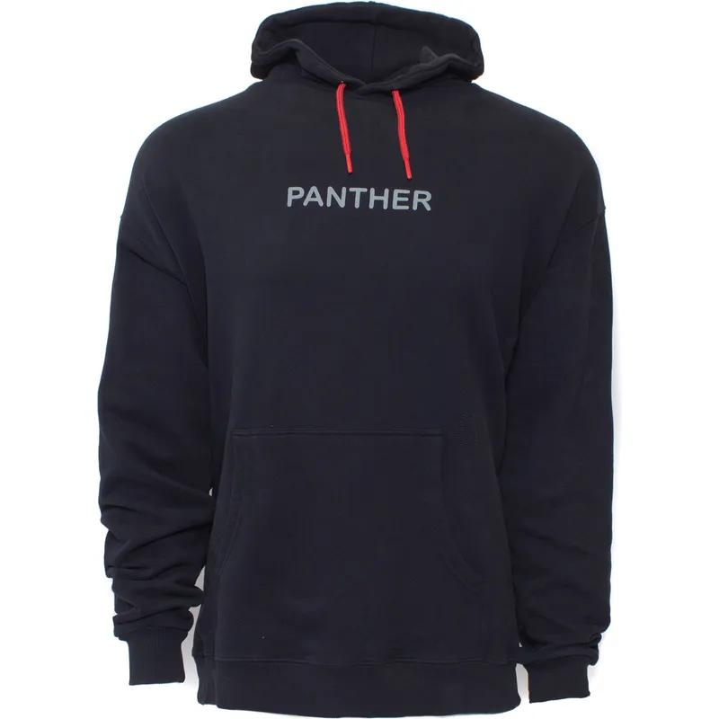 sweatshirt-med-haette-sort-fra-sudadera-con-capucha-negra-pantera-panther-solitary-the-farm-the-farm-af-goorin-bros