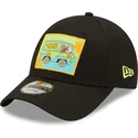sort-justerbar-9forty-the-mystery-machine-scooby-doo-kasket-fra-new-era