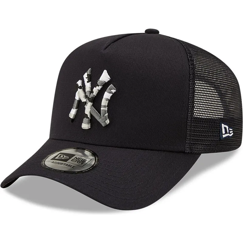 new-era-new-york-yankees-mlb-marinebla-a-frame-camo-infill-trucker-kasket