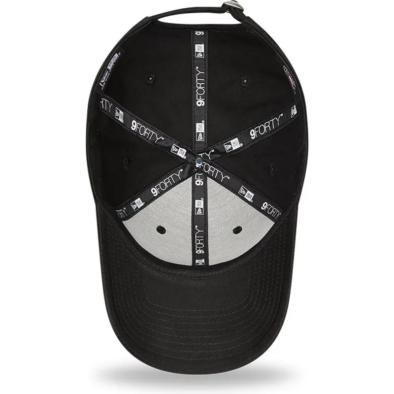 kasketter-buet-sort-justerbar-rem-9forty-league-essential-fra-new-york-yankees-mlb-af-new-era