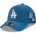 bla-a-frame-tonal-mesh-los-angeles-dodgers-mlb-trucker-kasket-fra-new-era