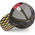 sort-og-gylden-tio-gilito-trucker-kasket-tag-scr2-disney-fra-capslab