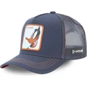 gorra-trucker-morkebla-daffy-and-loo5-daf2-looney-tunes-fra-capslab