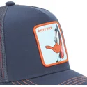 gorra-trucker-morkebla-daffy-and-loo5-daf2-looney-tunes-fra-capslab