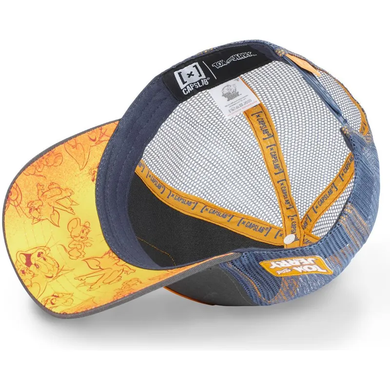 kasketter-buet-gra-snapback-jerry-looney-tunes-af-capslab kasketter-buet-gra-snapback-jerry-looney-tunes-af-capslab