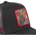 kasketter-buet-sort-snapback-deadpool-marvel-comics-af-capslab
