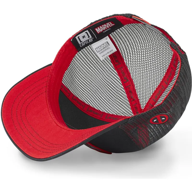 kasketter-buet-sort-snapback-deadpool-marvel-comics-af-capslab kasketter-buet-sort-snapback-deadpool-marvel-comics-af-capslab