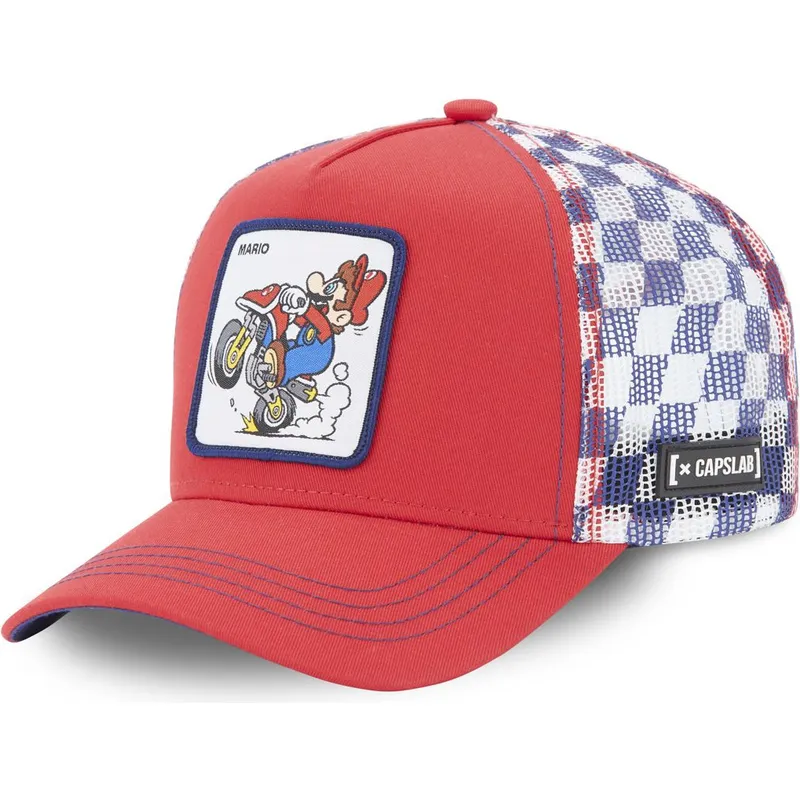 kasketter-buet-rod-snapback-mario-super-mario-bros-af-capslab