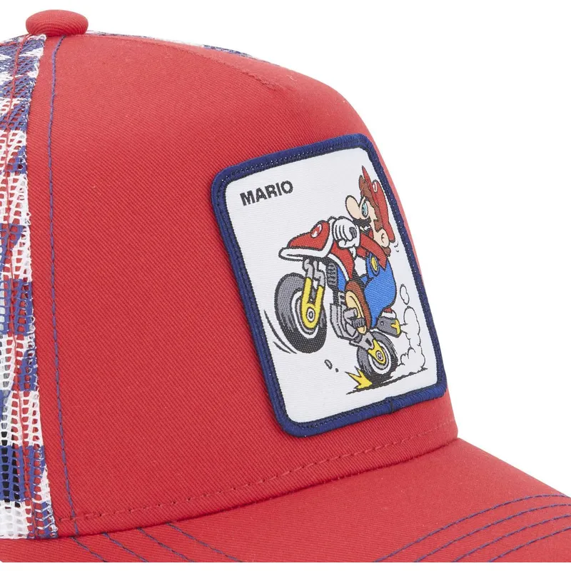 kasketter-buet-rod-snapback-mario-super-mario-bros-af-capslab
