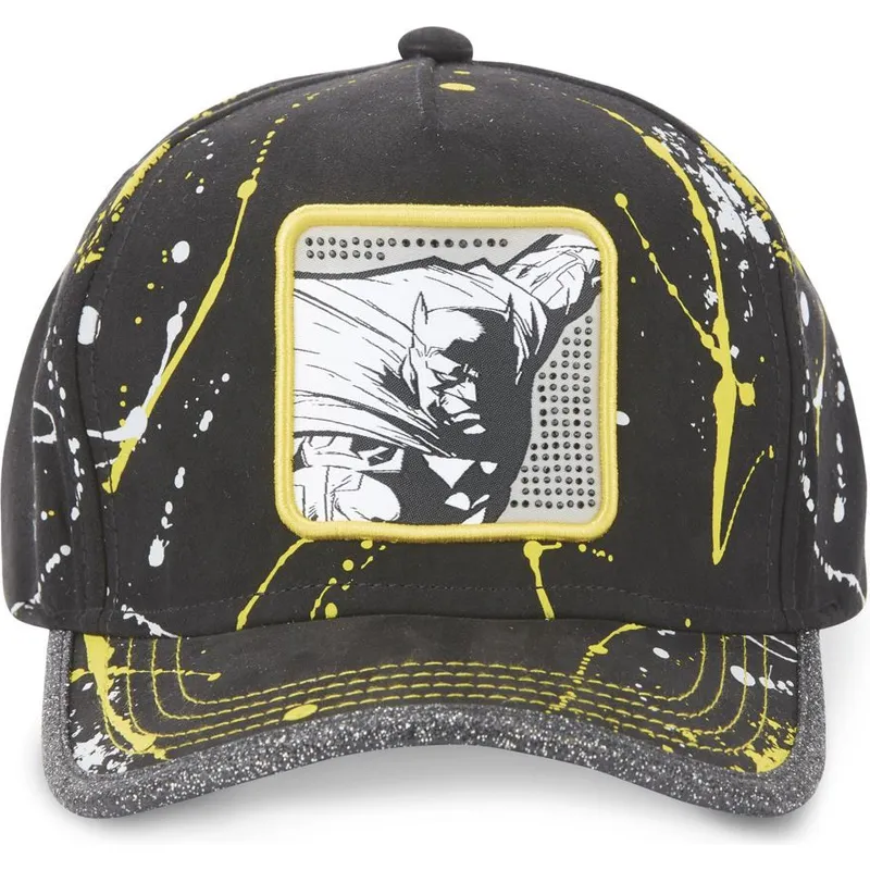 kasketter-buet-sort-justerbar-rem-batman-dc-comics-af-capslab