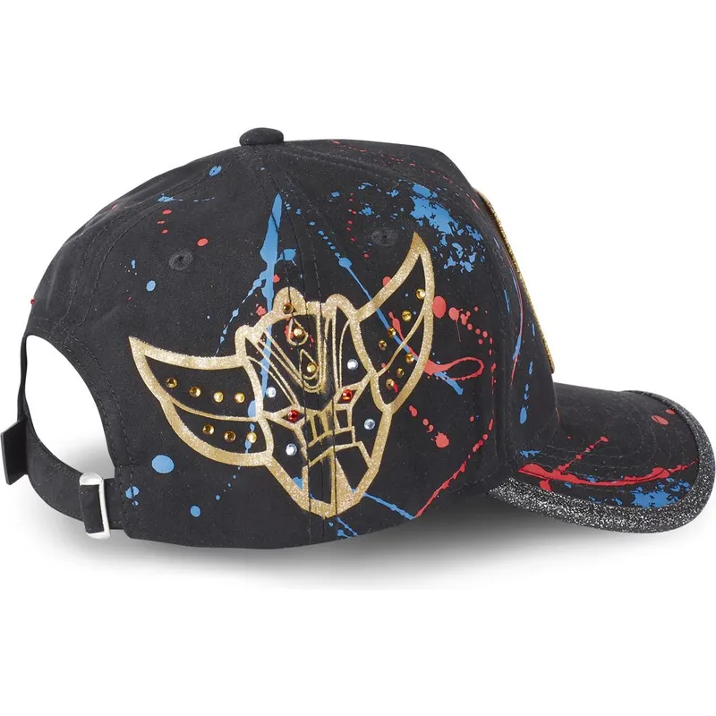 kasketter-buet-sort-justerbar-rem-robot-grendizer-robot-grendizer-af-capslab