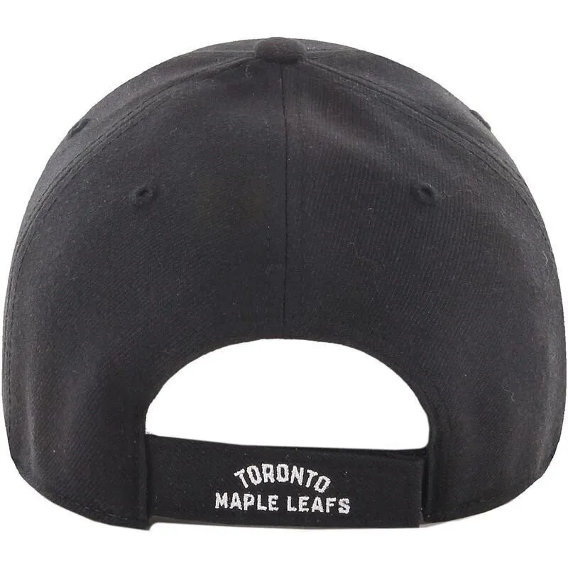 sort-justerbar-kurvet-kasket-mvp-fra-toronto-maple-leafs-nhl-af-47-brand
