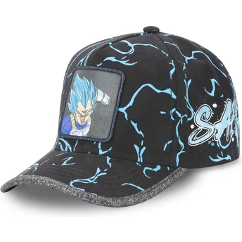 capslab-dragon-ball-vegeta-super-saiyan-blue-tag-veg1-justerbar-sort-og-bla-krum-kasket