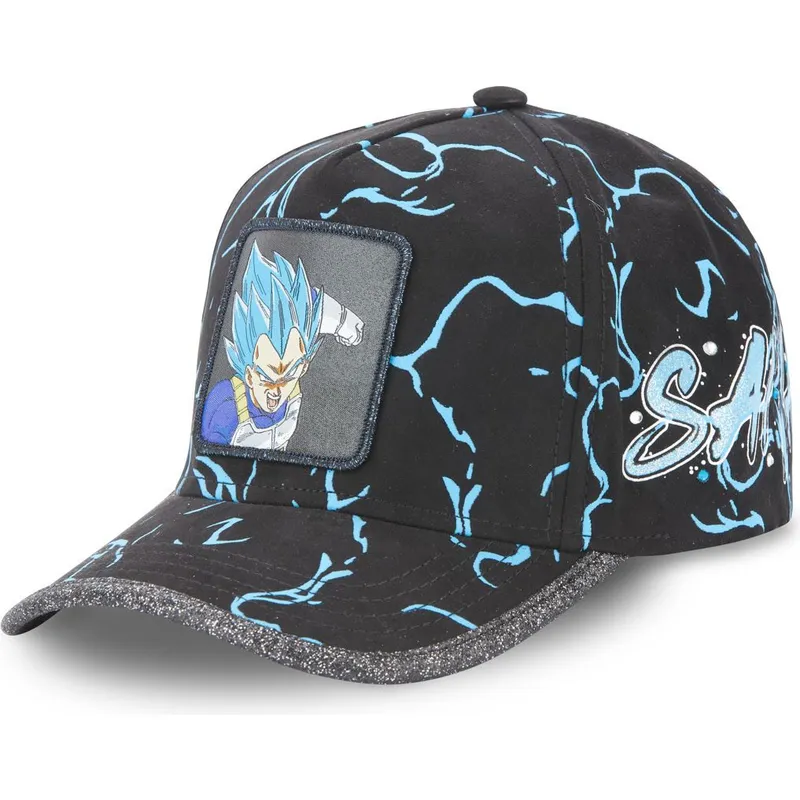 kasketter-buet-sort-justerbar-rem-vegeta-dragon-ball-af-capslab kasketter-buet-sort-justerbar-rem-vegeta-dragon-ball-af-capslab