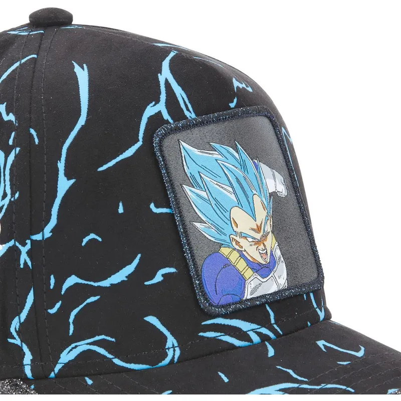 kasketter-buet-sort-justerbar-rem-vegeta-dragon-ball-af-capslab kasketter-buet-sort-justerbar-rem-vegeta-dragon-ball-af-capslab