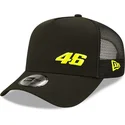 kasketter-buet-sort-snapback-a-frame-repreve-flawless-fra-valentino-rossi-vr46-motogp-af-new-era