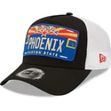 sort-og-hvid-a-frame-license-plate-trucker-cap-fra-phoenix-arizona-fra-new-era