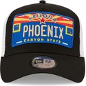 sort-og-hvid-a-frame-license-plate-trucker-cap-fra-phoenix-arizona-fra-new-era