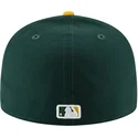 gron-og-gul-fitted-flat-cap-59fifty-ac-perf-fra-oakland-athletics-mlb-fra-new-era
