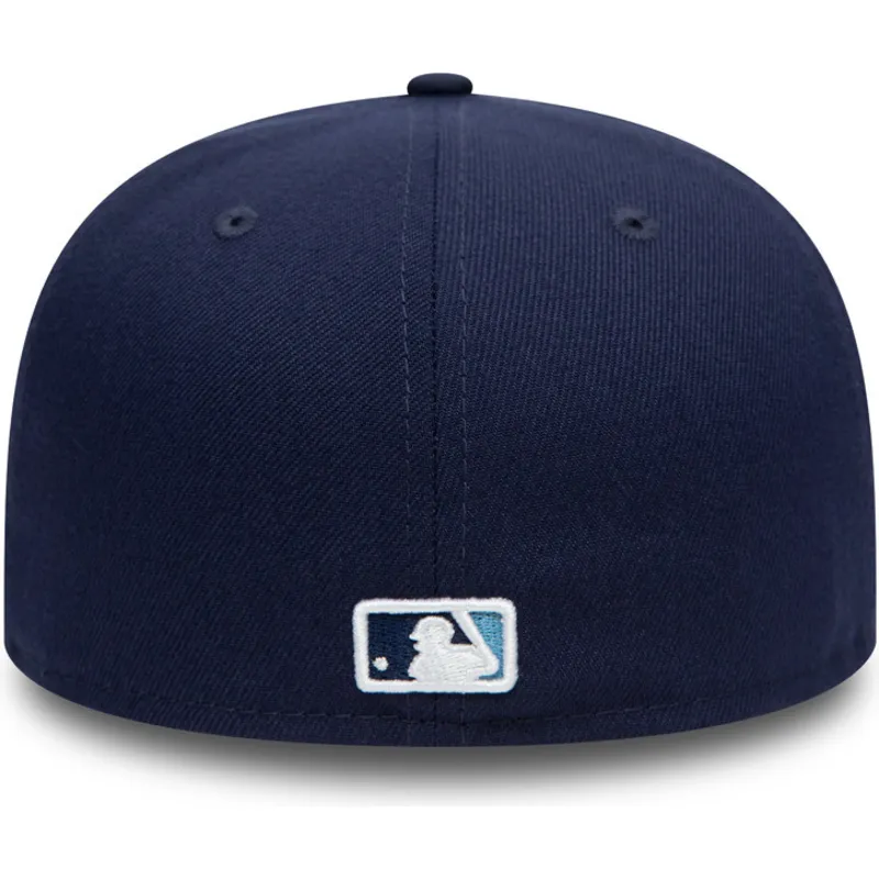 flad-marinebla-tilpasset-59fifty-ac-perf-kasket-fra-tampa-bay-rays-mlb-af-new-era