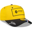 new-era-curved-brim-9fifty-stretch-snap-esteban-ocon-renault-formula-1-yellow-and-black-snapback-cap