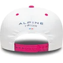 hvid-bla-og-lyserod-buet-snapback-9fifty-stretch-snap-guanyu-zhou-fra-alpine-formula-1-renault-fra-new-era