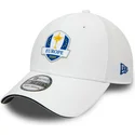 hvid-buet-justerbar-39thirty-friday-kasket-fra-ryder-cup-europe-af-new-era