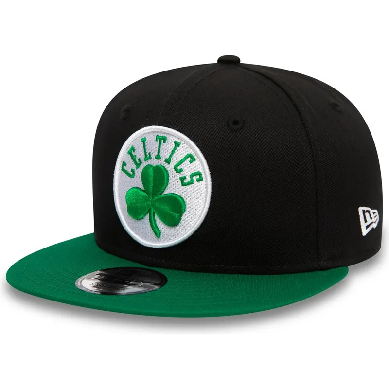 kasketter-flad-sort-snapback-9fifty-fra-boston-celtics-nba-af-new-era